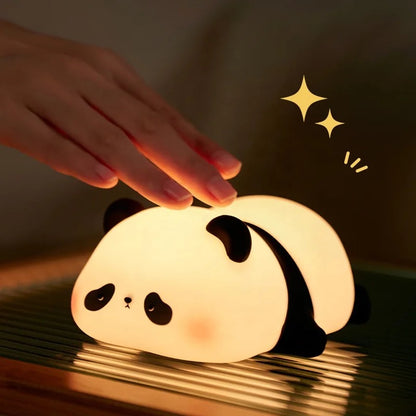 KOXILA® | Panda Lampada Notturna LED in Silicone - Regalo Perfetto per Bambini e Ragazze