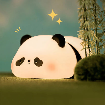 KOXILA® | Panda Lampada Notturna LED in Silicone - Regalo Perfetto per Bambini e Ragazze