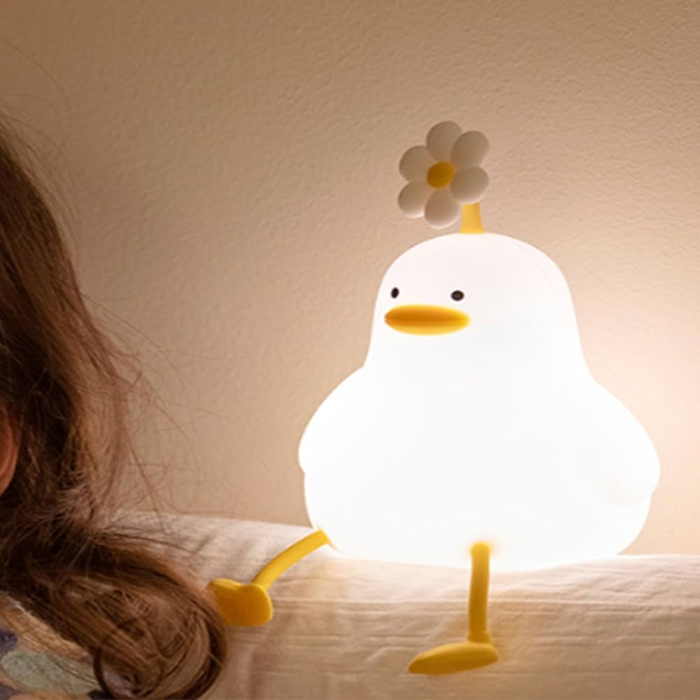 KOXILA® | Carina Lampada Notturna LED in Silicone - Regalo Perfetto per Bambini e Ragazze