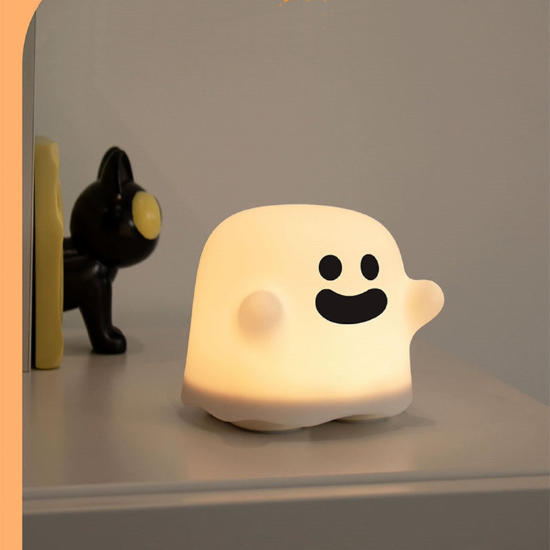 KOXILA® | Fantasma Lampada Notturna LED in Silicone - Regalo Perfetto per Bambini e Ragazze